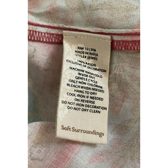 Soft surroundings Parasol dress Siva Magenta XS - Picture 10 of 10